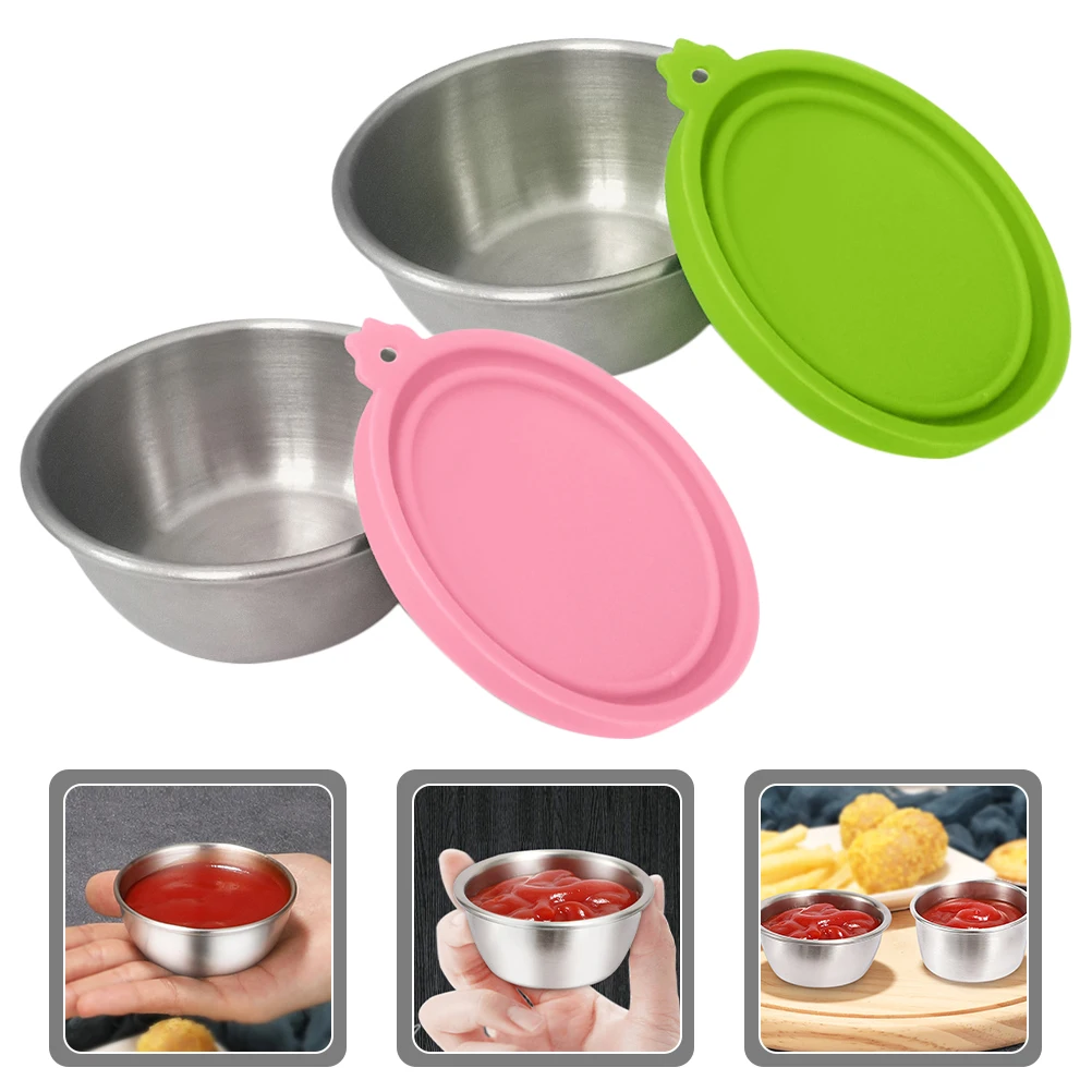 2pcs Stainless Steel Mini Sauce Containers Portable Condiment Boxes For Outdoor Bbq Picnic Lightweight Spice Dispenser Leak
2pcs Stainless Steel Mini Sauce Containers Portable Condiment Boxes For Outdoor Bbq Picnic Lightweight Spice Dispenser Leak
