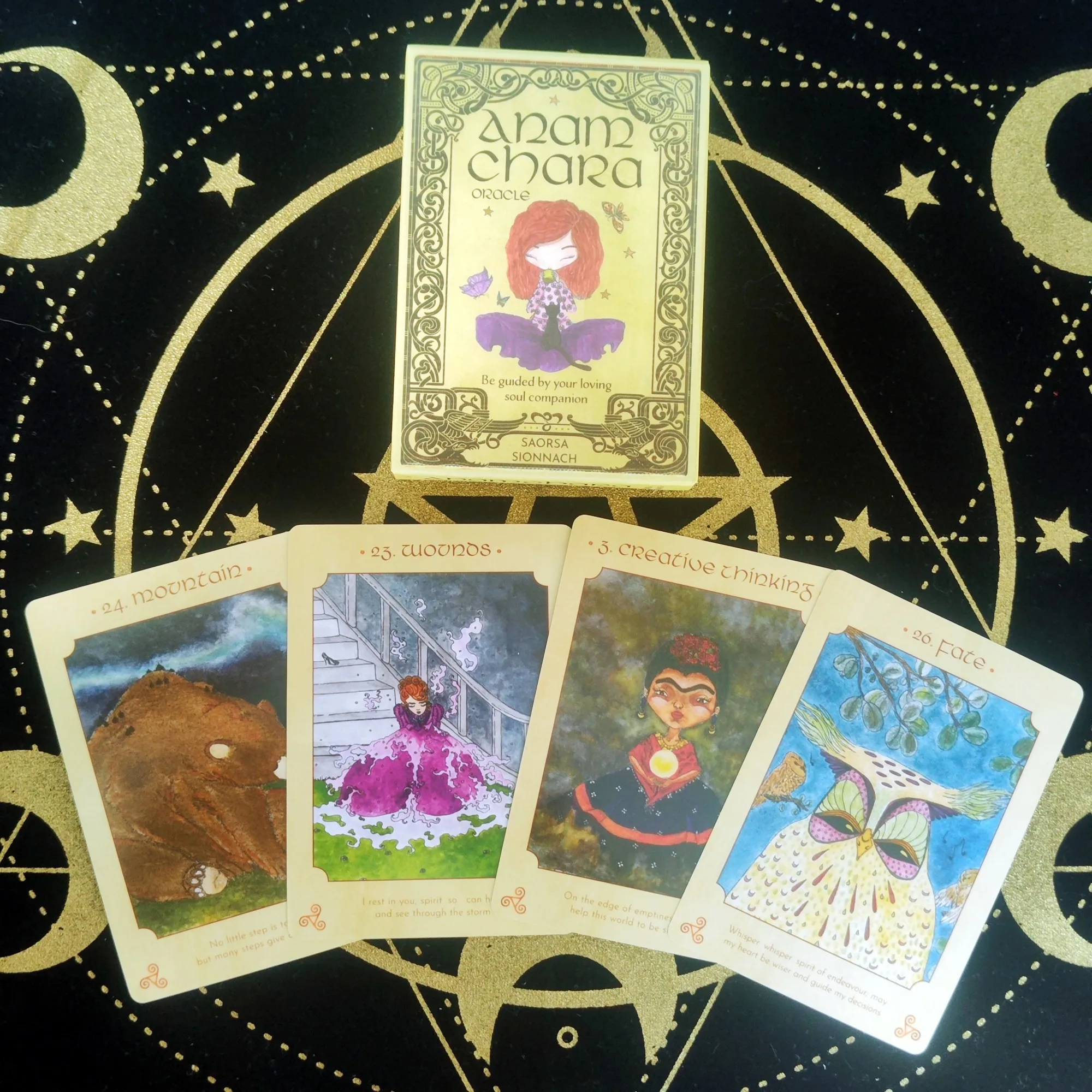 44 шт. Карты Anamchara Oracle: Be Guided By Your Loving Soul Companion 10,4*7,3 см
44 шт. Карты Anamchara Oracle: Be Guided By Your Loving Soul Companion 10,4*7,3 см
