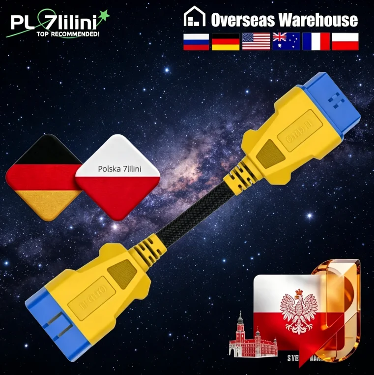 2026 Oscam 7lilini Clines Adaptor Plug Cable Suitable for Europe Poland Netherlands Germany UK Ireland Slovakia 7LINES Cable 1 s
2026 Oscam 7lilini Clines Adaptor Plug Cable Suitable for Europe Poland Netherlands Germany UK Ireland Slovakia 7LINES Cable 1 s