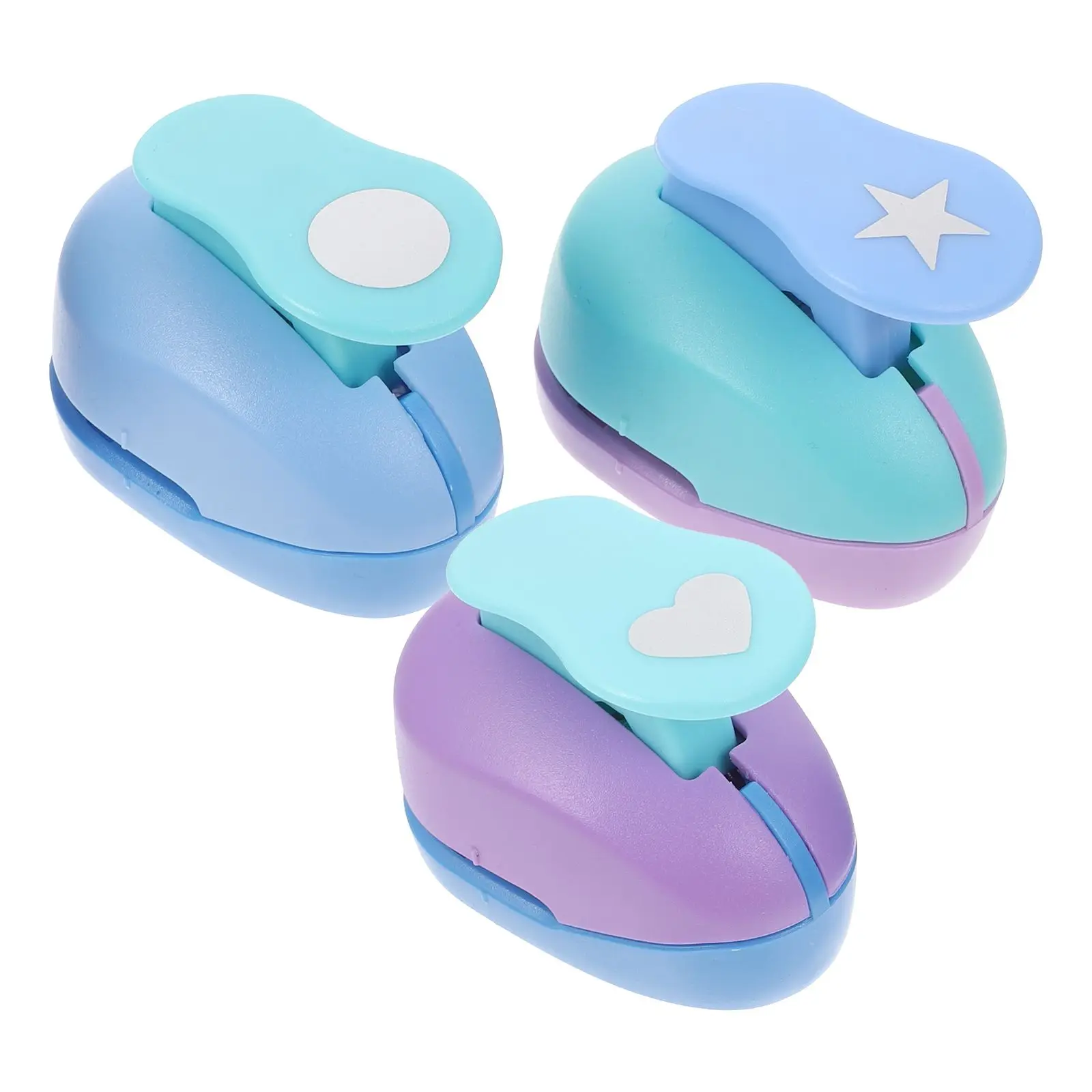 3 Pcs Paper Craft Punch Embossing Device Hole Puncher Scrapbooking Punches for DIY Greeting Cards Notebook Decorations
3 Pcs Paper Craft Punch Embossing Device Hole Puncher Scrapbooking Punches for DIY Greeting Cards Notebook Decorations