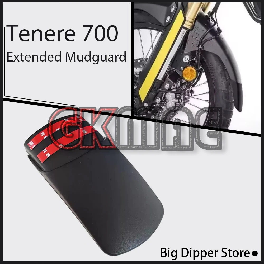For Yamaha Tenere 700 2019-2025 Motorcycle Modification Extended Front Fender Splash Guard Water Baffle
For Yamaha Tenere 700 2019-2025 Motorcycle Modification Extended Front Fender Splash Guard Water Baffle
