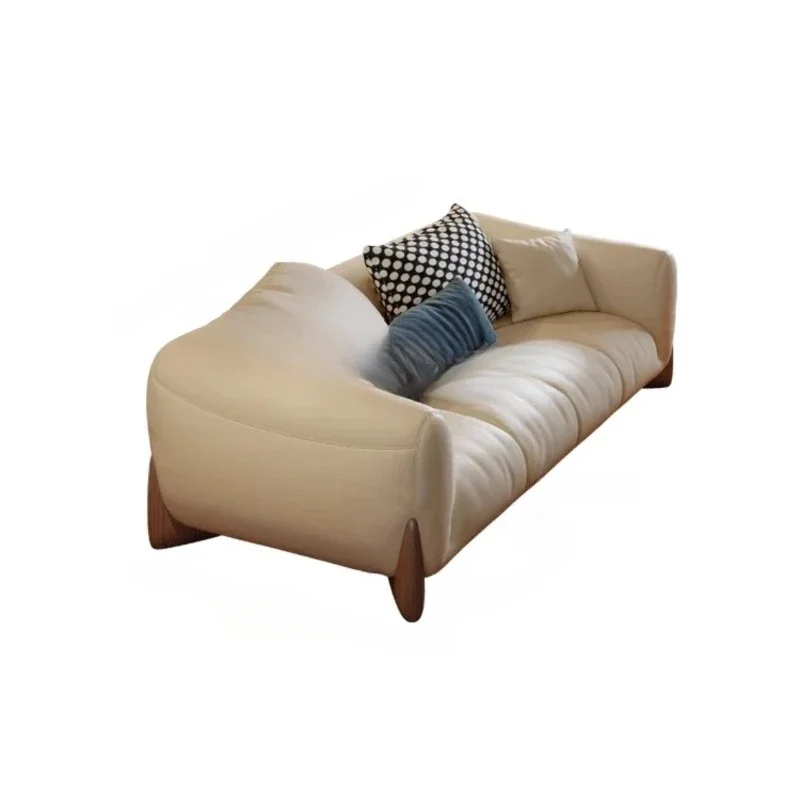 Light Luxury Leather Sofa First Layer Leather-White Straight Row Modern Simple Designer Model
Light Luxury Leather Sofa First Layer Leather-White Straight Row Modern Simple Designer Model