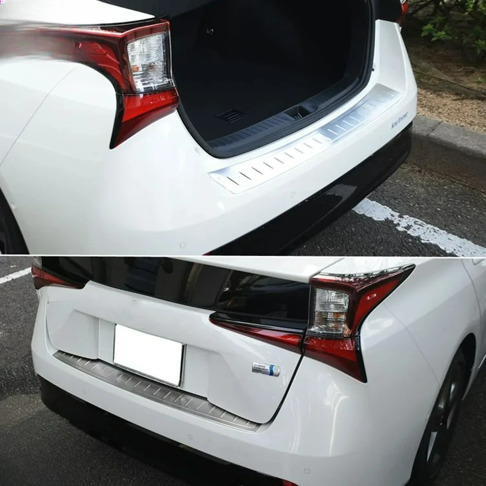 For Toyota Prius 50 series 2019 2020 Stainless Steel Rear Bumper Protector Sill Trunk Rear guard plate Cover Trim accessories
For Toyota Prius 50 series 2019 2020 Stainless Steel Rear Bumper Protector Sill Trunk Rear guard plate Cover Trim accessories