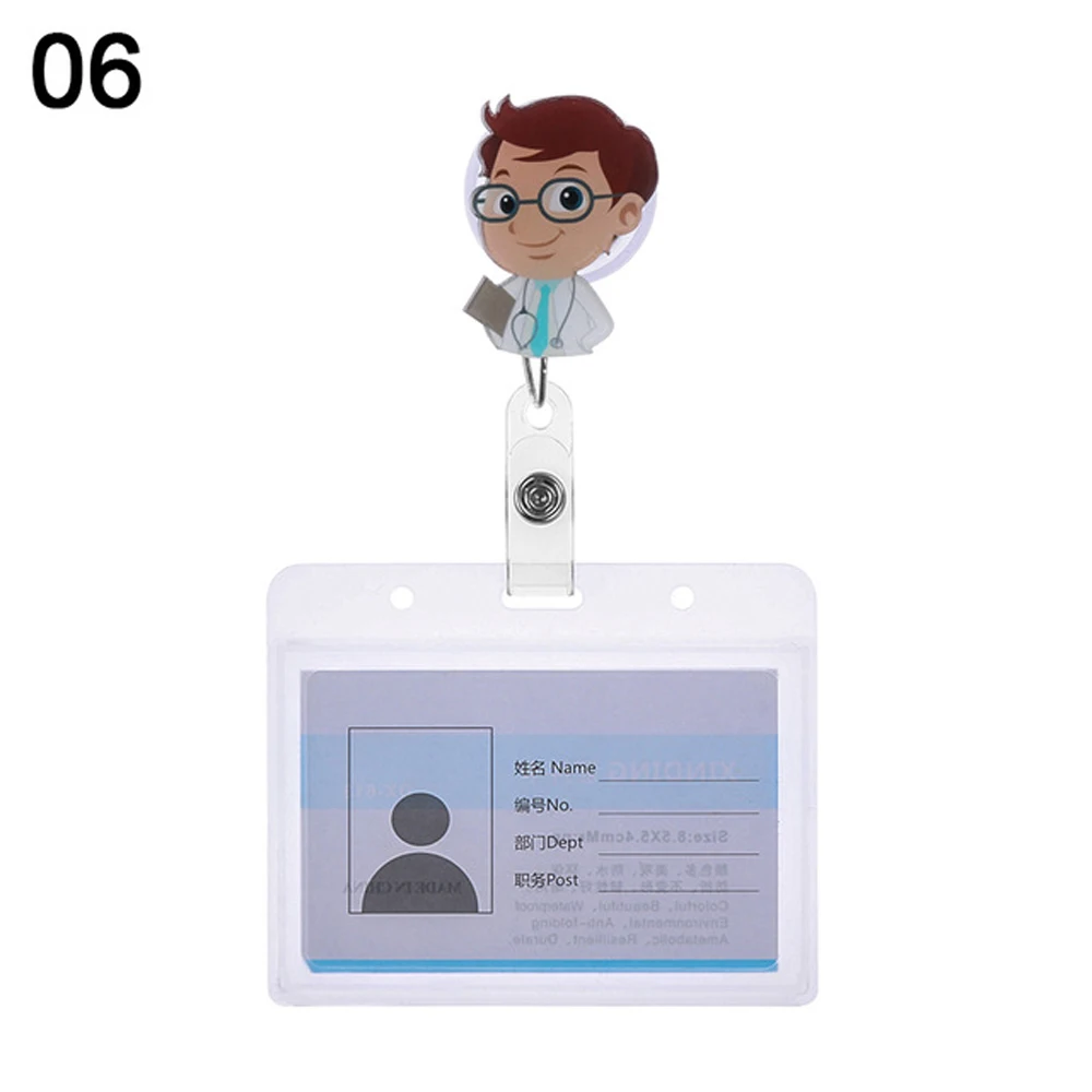 Card Office Supplies Badge Holder Clip Aluminum ID Card ID Badge Holder Retractable Badge Nurse Doctor Name Card Holder
Card Office Supplies Badge Holder Clip Aluminum ID Card ID Badge Holder Retractable Badge Nurse Doctor Name Card Holder