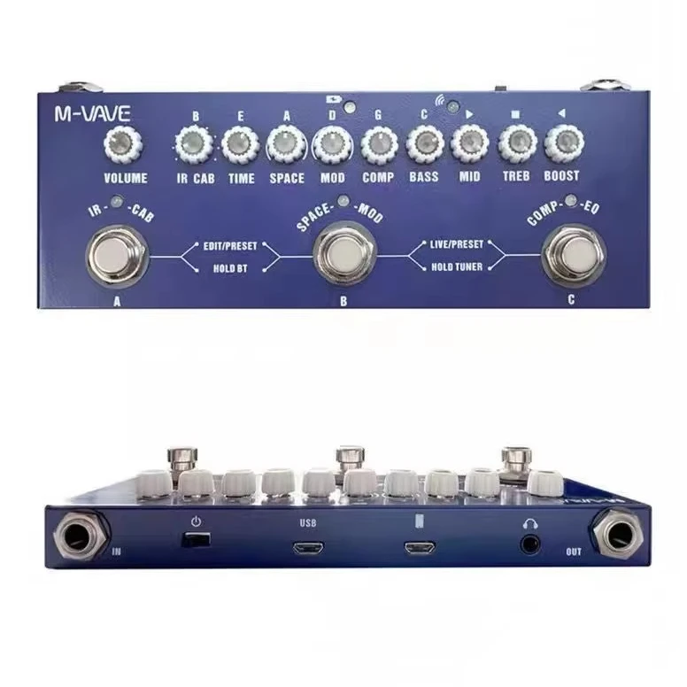 M-VAVE Comprehensive Effector Electronic Multi-Function Internal Recording Box for Acoustic Guitar & Ukulele Built-in Sound Card
M-VAVE Comprehensive Effector Electronic Multi-Function Internal Recording Box for Acoustic Guitar & Ukulele Built-in Sound Card