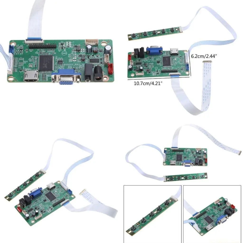 E56B HDMI-совместимая плата контроллера ЖК-дисплея VGA VIDEO для 11,6 дюйма, 13,3 дюйма, 14 дюймов, 15,6 дюйма, 17,3 дюйма,
E56B HDMI-совместимая плата контроллера ЖК-дисплея VGA VIDEO для 11,6 дюйма, 13,3 дюйма, 14 дюймов, 15,6 дюйма, 17,3 дюйма,