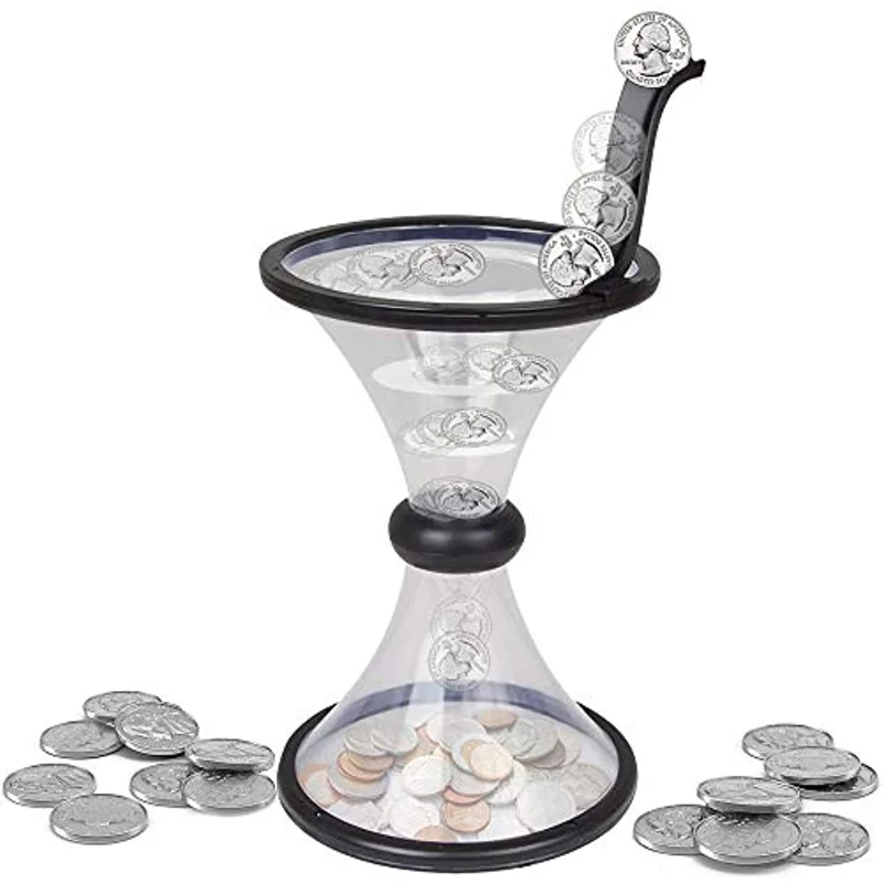 Coin Piggy Bank for Kids and Adults - Fun Money Savings Bank That Spins Loose Change - Best Birthday for Boys, Girls, Toddlers
Coin Piggy Bank for Kids and Adults - Fun Money Savings Bank That Spins Loose Change - Best Birthday for Boys, Girls, Toddlers