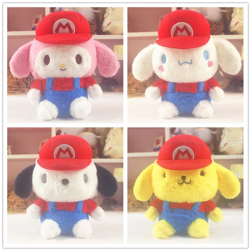 Sanrio Japanese cartoon 8-inch Sanrio Pachacco Cinnamoroll plush toy grab machine doll McDonald's doll
Sanrio Japanese cartoon 8-inch Sanrio Pachacco Cinnamoroll plush toy grab machine doll McDonald's doll