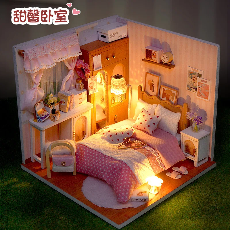 DIY wooden multi-style mini building set, lighting book stand, assembled bookshelf, decorative ornaments, suitable for gifting
DIY wooden multi-style mini building set, lighting book stand, assembled bookshelf, decorative ornaments, suitable for gifting