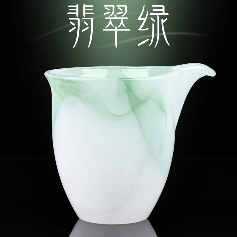 Emerald Green Jade Porcelain Fair Cup - Harmony Tea Dispenser Tea Sea Large Glass Glaze Chahai Kungfu Tea Set Accessories
Emerald Green Jade Porcelain Fair Cup - Harmony Tea Dispenser Tea Sea Large Glass Glaze Chahai Kungfu Tea Set Accessories