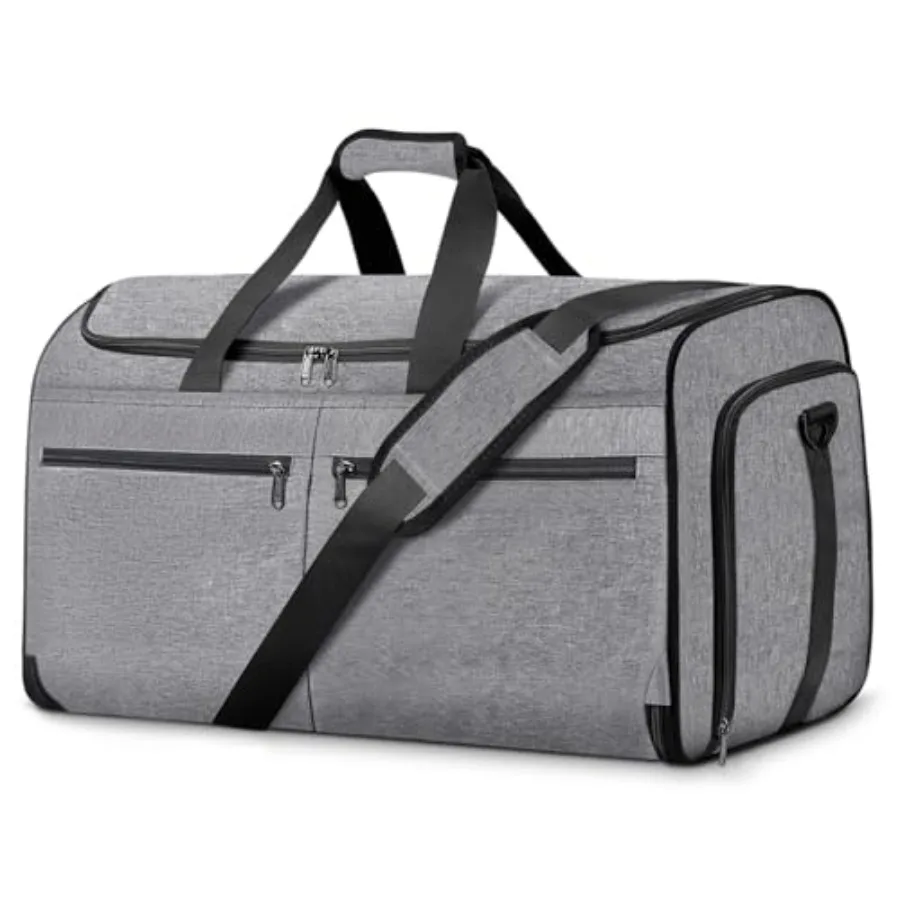 Carry on Garment Bag for Travel, Convertible Travel Duffel Suit with Shoe Compartment, Detachable Shoulder Strap, 2 in 1 Weeken
Carry on Garment Bag for Travel, Convertible Travel Duffel Suit with Shoe Compartment, Detachable Shoulder Strap, 2 in 1 Weeken
