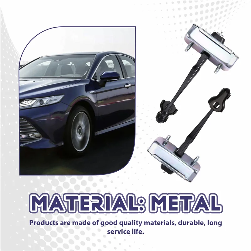 Front Rear Door Check Stopper For Toyota Camry 68610-06150 68630-06150 2018 2019 2020 2021 2022
Front Rear Door Check Stopper For Toyota Camry 68610-06150 68630-06150 2018 2019 2020 2021 2022