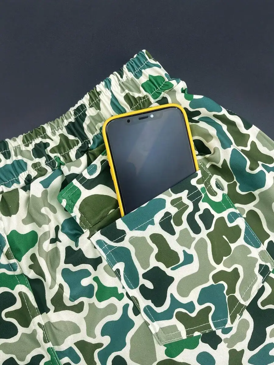 Mens Camouflage Beach Shorts Quick-Drying Breathable Outdoor Sports Shorts
Mens Camouflage Beach Shorts Quick-Drying Breathable Outdoor Sports Shorts