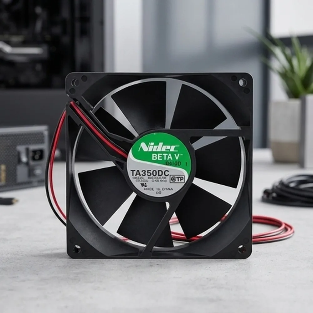For NIDEC TA350DC M33503-55 9025 DC12V 0.40A 9CM 2-Wire Silent Cooling Fan
For NIDEC TA350DC M33503-55 9025 DC12V 0.40A 9CM 2-Wire Silent Cooling Fan