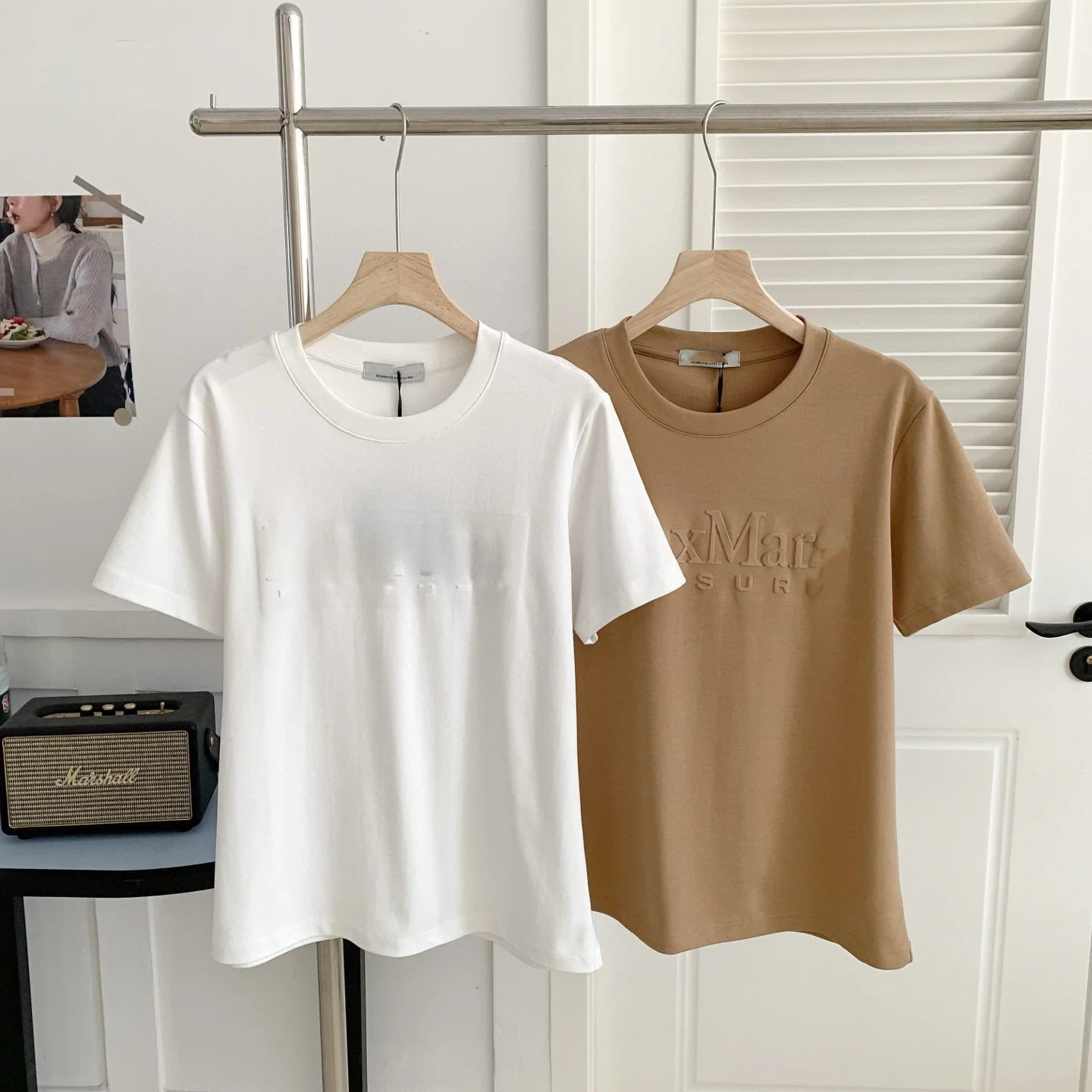 High Version Max Home Luxury Trendy 26S New Hollow out Letter round Neck Pure Cotton Short Sleeve T Shirt White Cotton T
High Version Max Home Luxury Trendy 26S New Hollow out Letter round Neck Pure Cotton Short Sleeve T Shirt White Cotton T