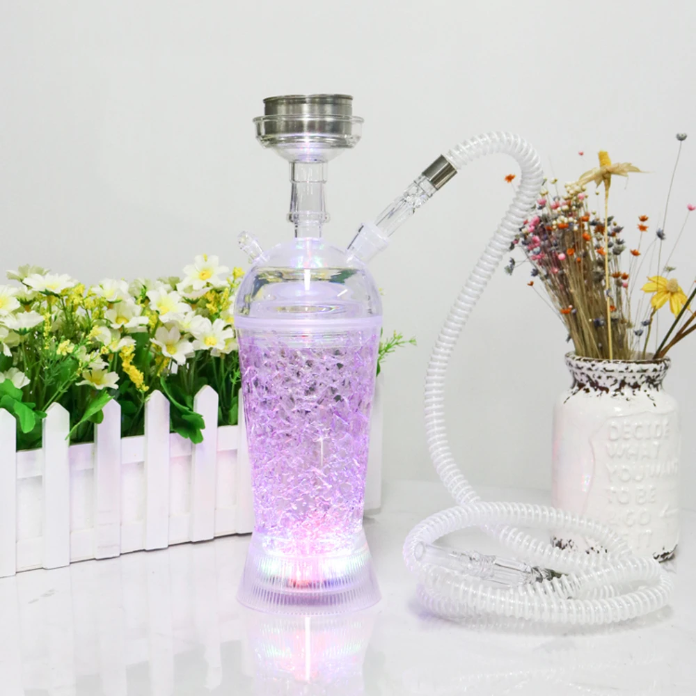 EVIL Acrylic Shisha Hookah Set with LED Light Narguile Sheesha Chicha Cachimbas Nargile Portable Car Hookahs Shisha Kit
EVIL Acrylic Shisha Hookah Set with LED Light Narguile Sheesha Chicha Cachimbas Nargile Portable Car Hookahs Shisha Kit