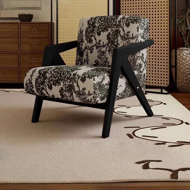 Handcrafted Luxury Living Room Chair Nordic Style Designer Furniture Modern Wooden Armchair Fauteuils De Salon Elegant Furniture
Handcrafted Luxury Living Room Chair Nordic Style Designer Furniture Modern Wooden Armchair Fauteuils De Salon Elegant Furniture