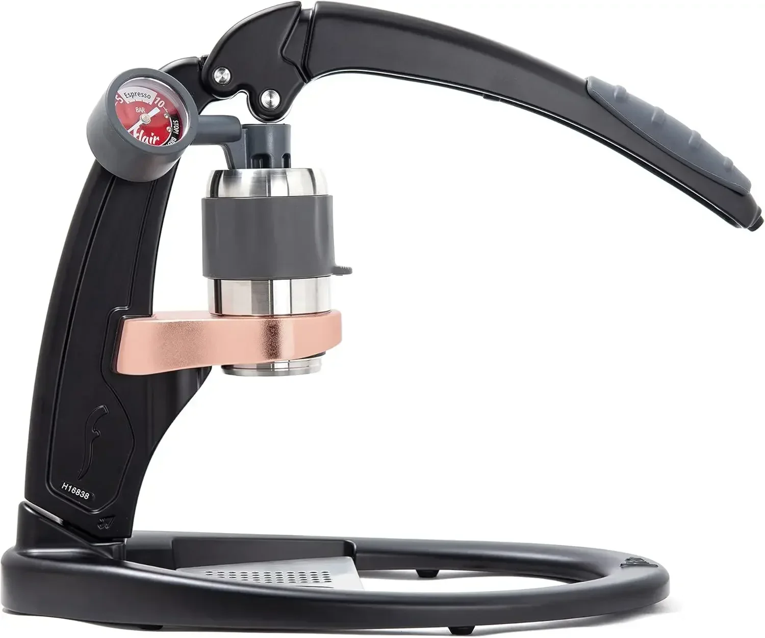 Flair Espresso Maker PRO 2 (Black) - An all manual lever espresso maker with stainless steel brew head and pressure gauge
Flair Espresso Maker PRO 2 (Black) - An all manual lever espresso maker with stainless steel brew head and pressure gauge