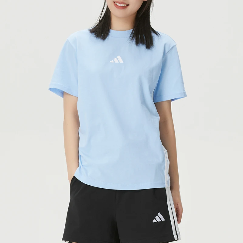 Adidas T-Shirt Women's Sportswear Casual Short-Sleeved Round Neck Breathable and Comfortable Running Training Top Je1227
Adidas T-Shirt Women's Sportswear Casual Short-Sleeved Round Neck Breathable and Comfortable Running Training Top Je1227