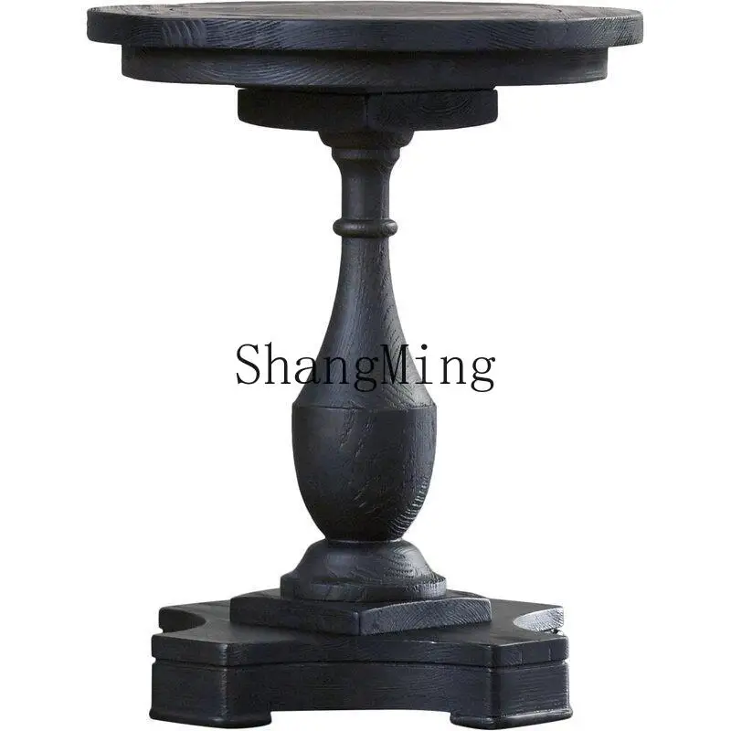 FG good-looking home country retro nostalgic solid wood round small side few living room phone small round table
FG good-looking home country retro nostalgic solid wood round small side few living room phone small round table