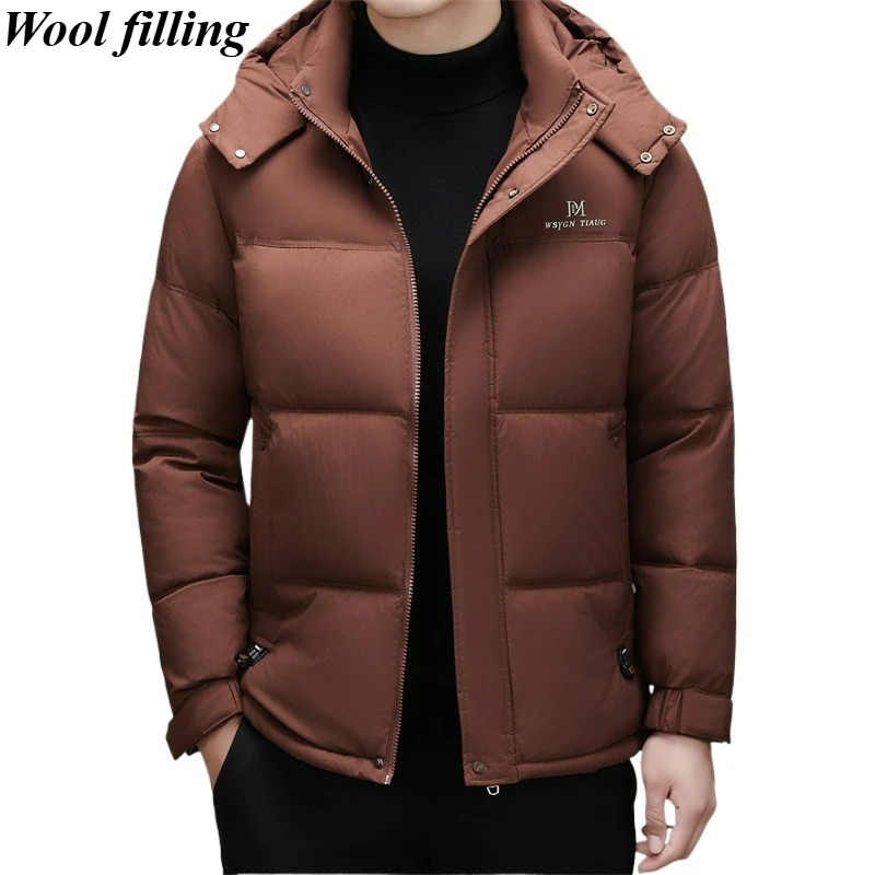New Trend Mans Cotton Jacket Outdoor Casaul High Quality Warm Wool Filling Coats
New Trend Mans Cotton Jacket Outdoor Casaul High Quality Warm Wool Filling Coats