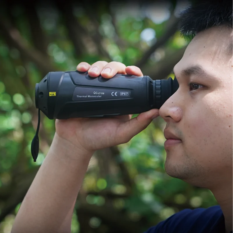 QCNV QC210W Thermal Imager Device Uncooled Infrared Laser Pointer Rangefinder 1500M Range SearchRescue Recording OEM Thermal
QCNV QC210W Thermal Imager Device Uncooled Infrared Laser Pointer Rangefinder 1500M Range SearchRescue Recording OEM Thermal