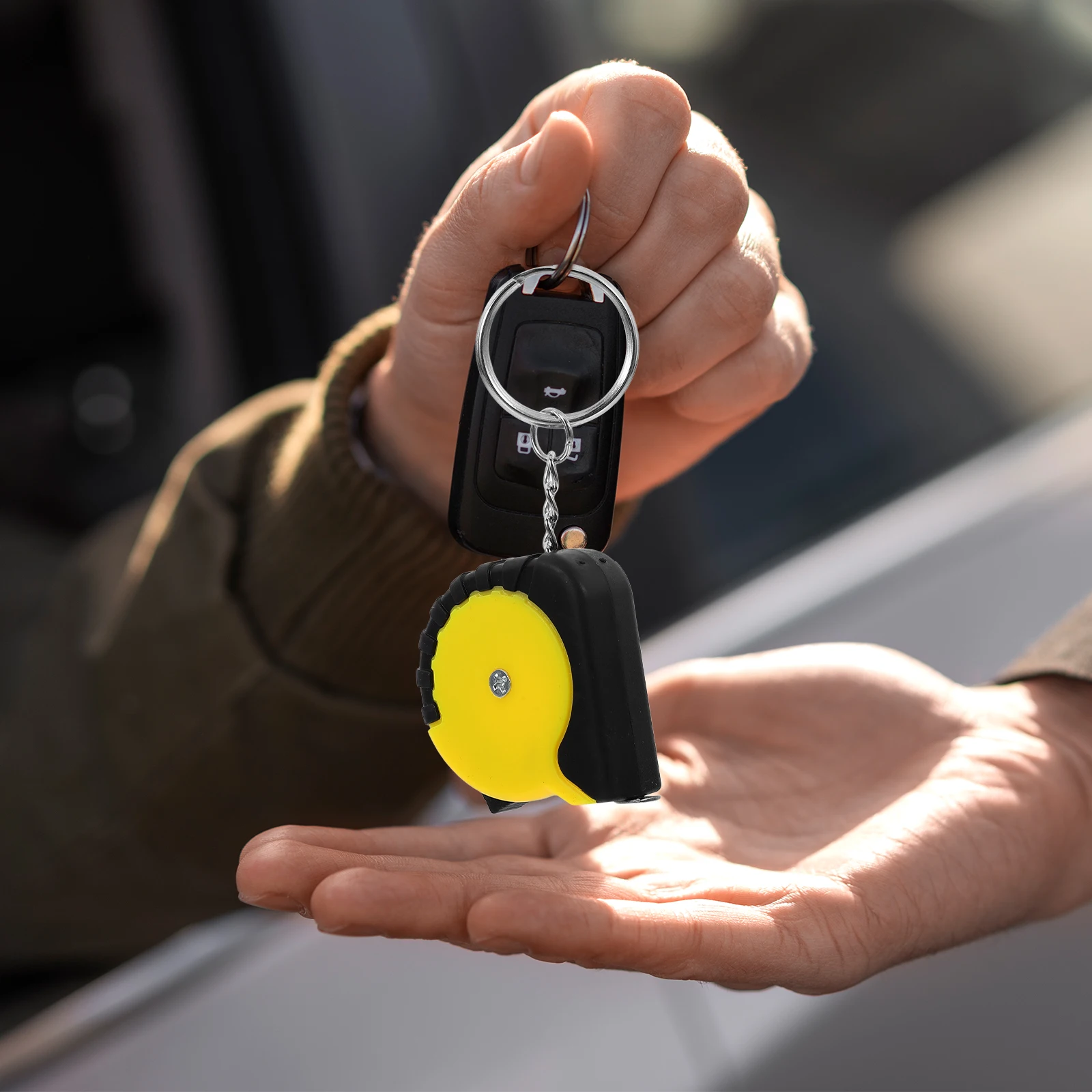 12 Pcs Tape Measure Mini Waterproof Keychain Compact Retractable Key Chain Tape Measure ABS Versatile Instrument
12 Pcs Tape Measure Mini Waterproof Keychain Compact Retractable Key Chain Tape Measure ABS Versatile Instrument