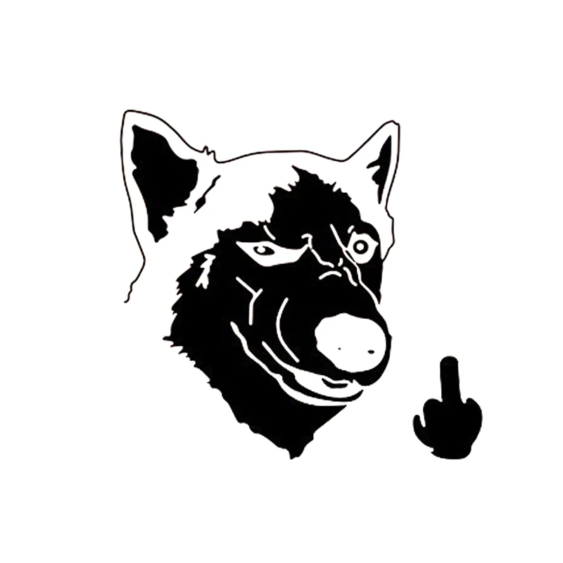 13.7*14.2CM Huskies Dog Despise Car Stickers Decals Anime Motorcycle Car Stickers And Decals Exterior Accessories
13.7*14.2CM Huskies Dog Despise Car Stickers Decals Anime Motorcycle Car Stickers And Decals Exterior Accessories