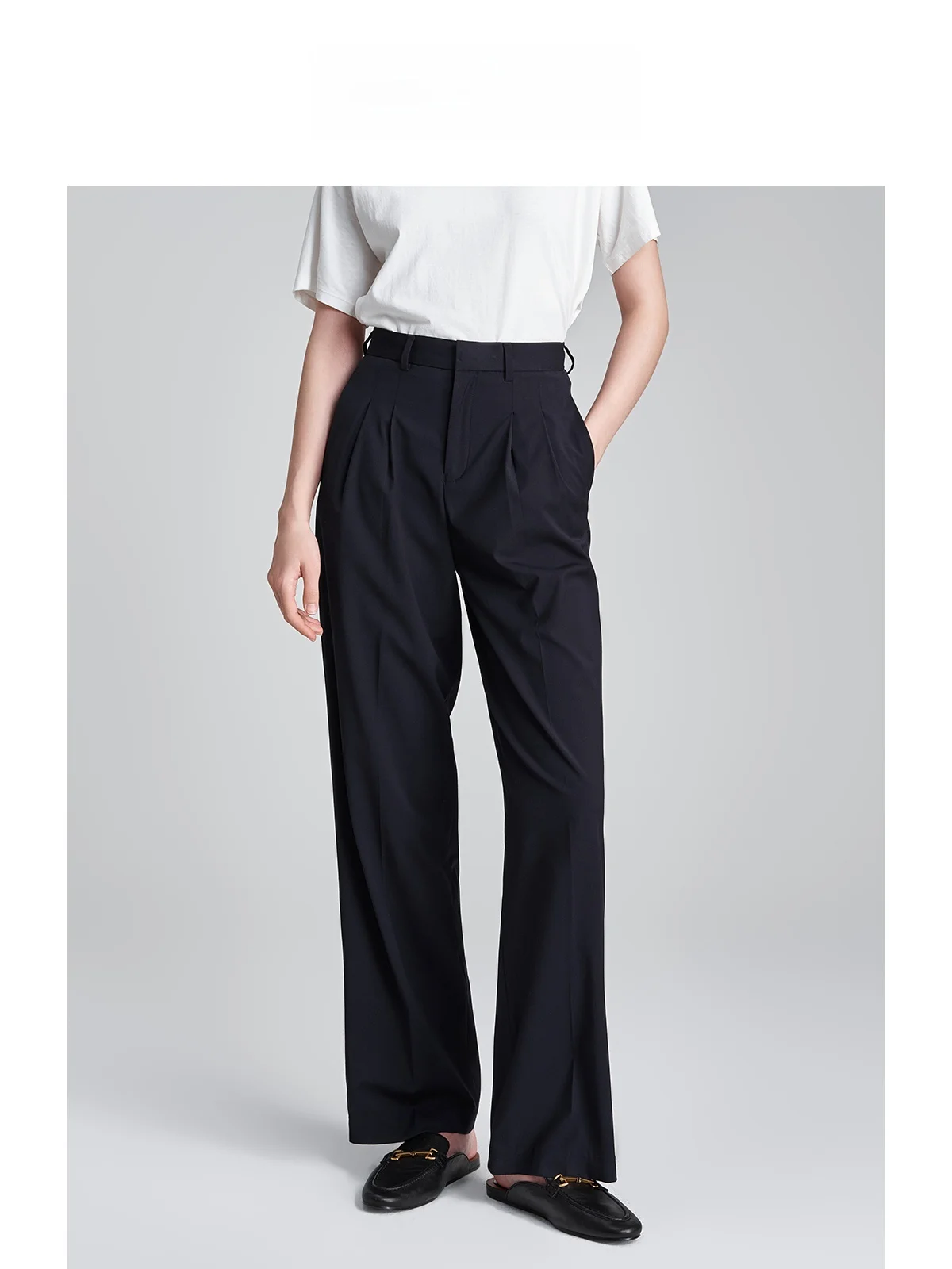 LeLenth High Waist Wide Leg Suit Pants Women's Summer Loose Slimming Drapey Double Pleat Straight Cut Casual Trousers
LeLenth High Waist Wide Leg Suit Pants Women's Summer Loose Slimming Drapey Double Pleat Straight Cut Casual Trousers