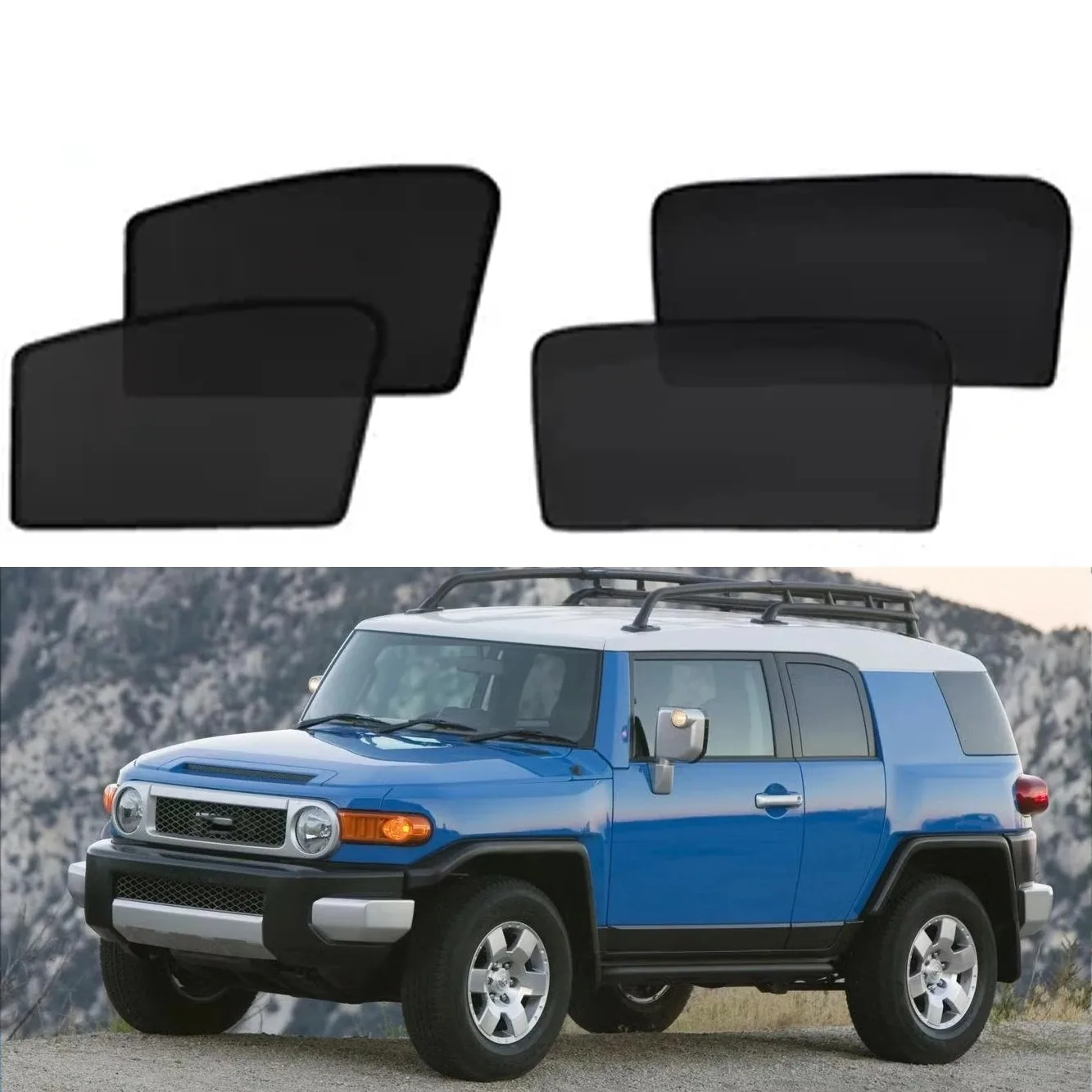 Magnetic Car Sunshade Shield Front Windshield Frame Sun Shade Accessories For Toyota Fj Cruiser FjCruiser 2007 ~ 2023
Magnetic Car Sunshade Shield Front Windshield Frame Sun Shade Accessories For Toyota Fj Cruiser FjCruiser 2007 ~ 2023