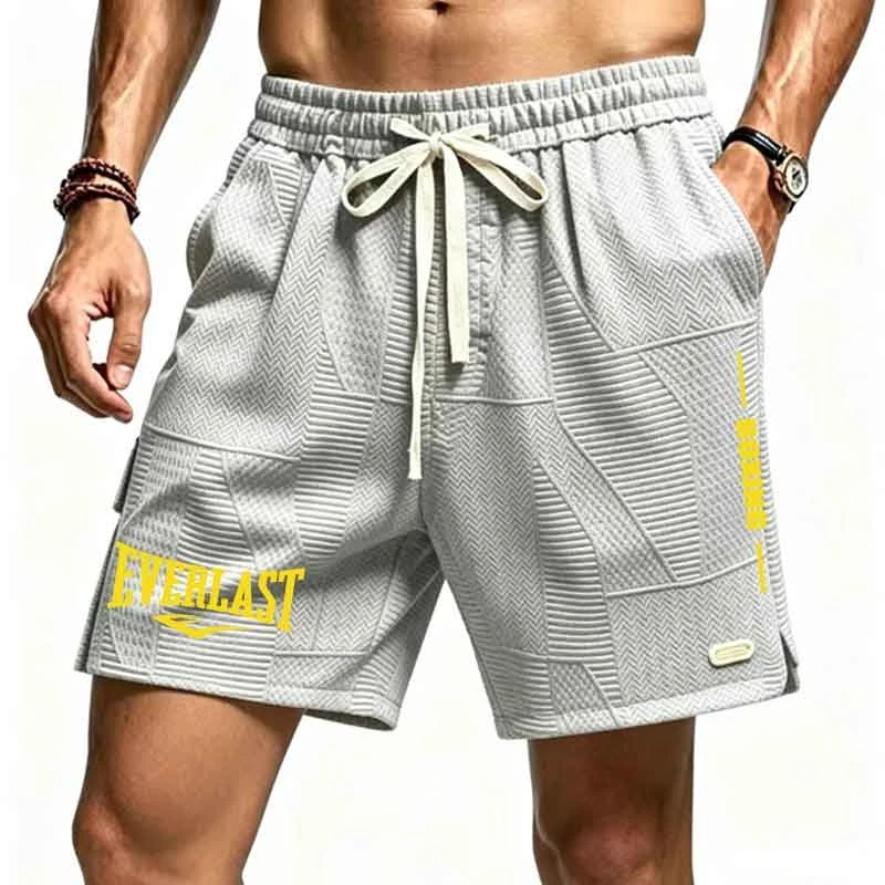 Men's Shorts Jacquard weaving Men's Loose Fit Shorts Elastic Drawstring Breathable Athletic Shorts for Gym Fitness Running
Men's Shorts Jacquard weaving Men's Loose Fit Shorts Elastic Drawstring Breathable Athletic Shorts for Gym Fitness Running