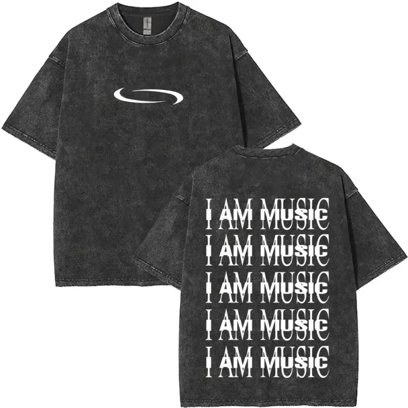 I Am Music Prit Retro Washed T Shirt Men Women Hip Hop Pure Cotton O-Neck Vintage Oversized Loose Short Sleeve Rap Style T-Shirt
I Am Music Prit Retro Washed T Shirt Men Women Hip Hop Pure Cotton O-Neck Vintage Oversized Loose Short Sleeve Rap Style T-Shirt