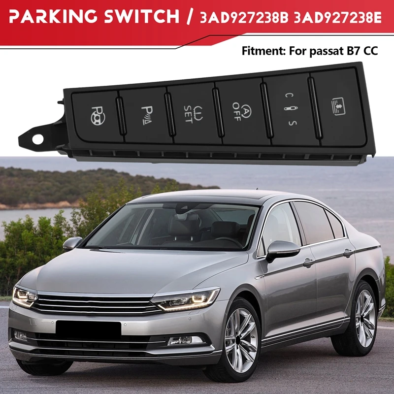 Для Volkswagen VW Passat B7 CC переключатель для штор пла PDC DCC ВЫКЛ. Комбинированная кнопка переключения 3AD927238B 3AD927238E
Для Volkswagen VW Passat B7 CC переключатель для штор пла PDC DCC ВЫКЛ. Комбинированная кнопка переключения 3AD927238B 3AD927238E