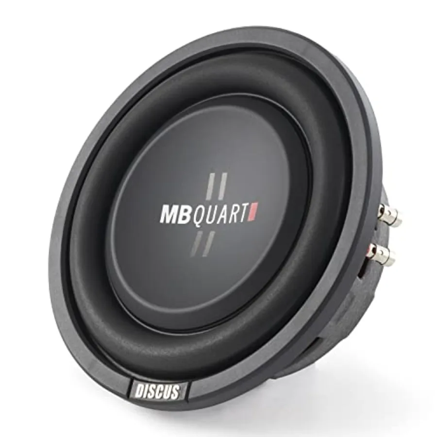 Car audio subwoofer: 8-inch, 400W MAX/ 200W RMS, 4-ohm dual voice coil, shallow slim design, black, high-power handling and spa
Car audio subwoofer: 8-inch, 400W MAX/ 200W RMS, 4-ohm dual voice coil, shallow slim design, black, high-power handling and spa