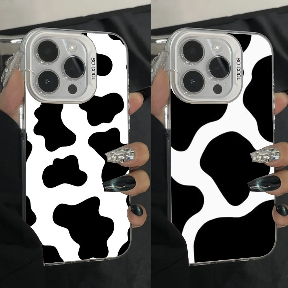 Cute Cow Print Phone Case For iPhone 16,15,14,13,12,11,Pro,Max,Plus,Mini,XS Anti Fall Gray Silver Matte Hard Bumper
Cute Cow Print Phone Case For iPhone 16,15,14,13,12,11,Pro,Max,Plus,Mini,XS Anti Fall Gray Silver Matte Hard Bumper