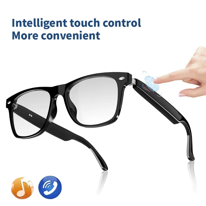 E13 Bluetooth Smart Glasses With Automatic Adjustment AI Voice Noise Reduction Music Eyewear Waterproof Calls Eyeglass
E13 Bluetooth Smart Glasses With Automatic Adjustment AI Voice Noise Reduction Music Eyewear Waterproof Calls Eyeglass