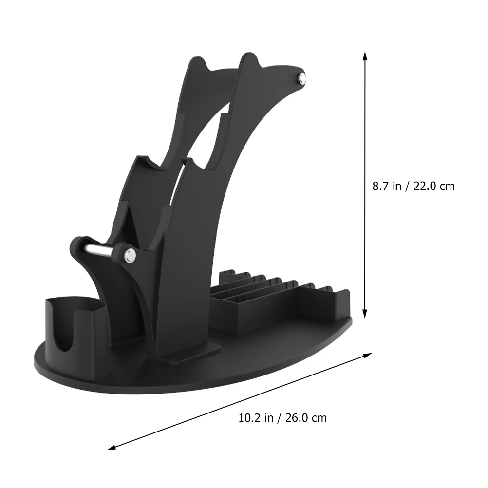 Gamepad St 6 Slots ABS Material Black Color Gravity Base Storage Bracket for Game Accessories Headset Shelf ganizer
Gamepad St 6 Slots ABS Material Black Color Gravity Base Storage Bracket for Game Accessories Headset Shelf ganizer