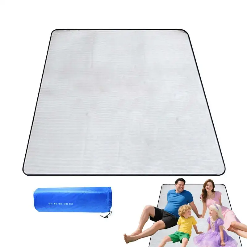 Camping Mat Foil Waterproof Tent Footprint Waterproof Camping Carp For Outdoor Activities Lawn Aluminum Foil Beach Blanket
Camping Mat Foil Waterproof Tent Footprint Waterproof Camping Carp For Outdoor Activities Lawn Aluminum Foil Beach Blanket