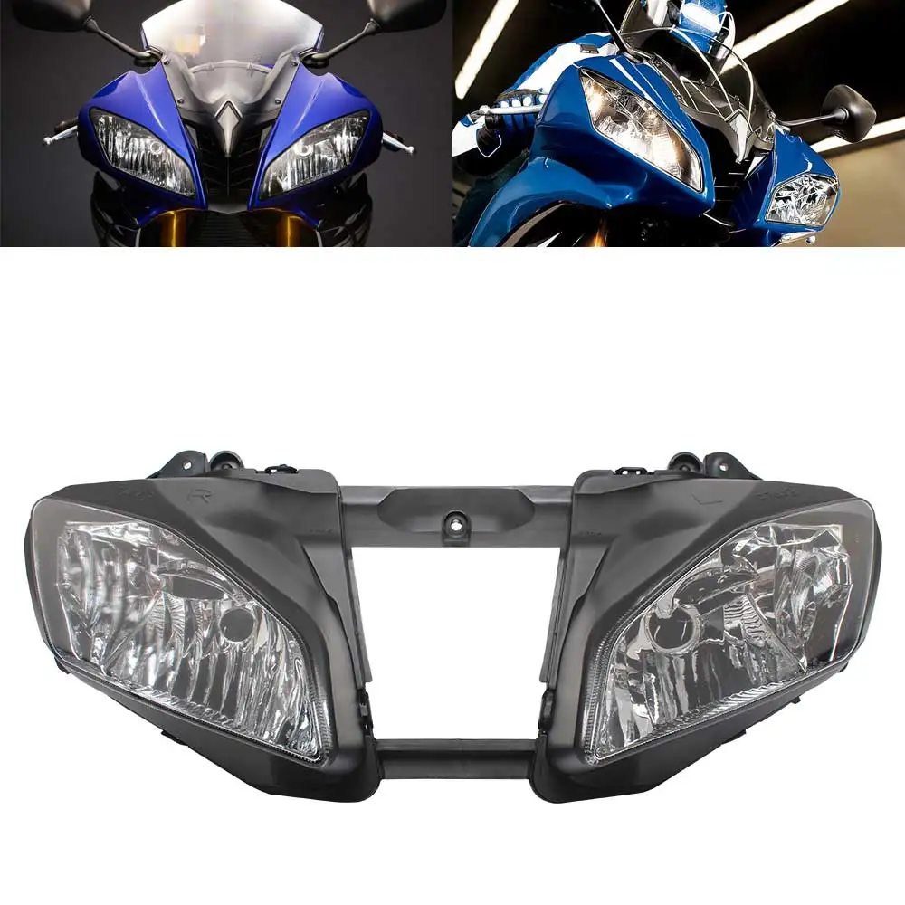 Motorcycle ABS Headlight Lamp Assembly Housing For Yamaha YZFR6 YZFR6 2008 2009 2010 2011 2012 2013 2014 2015
Motorcycle ABS Headlight Lamp Assembly Housing For Yamaha YZFR6 YZFR6 2008 2009 2010 2011 2012 2013 2014 2015