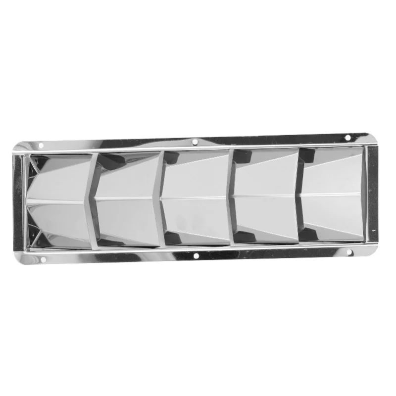 5 Slots Boat Louvered Vent Rectangle Anti Corrosion Anti Rust Boat Marine Stainless Steel Vent For Yachts
5 Slots Boat Louvered Vent Rectangle Anti Corrosion Anti Rust Boat Marine Stainless Steel Vent For Yachts