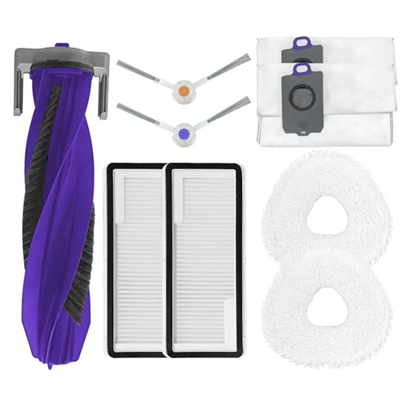 For Narwal Freo Z Ultra / YJCC017 Robot Vacuum Main Side Brush Hepa Filter Mop Pad Cloth Dust Bag Accessories
For Narwal Freo Z Ultra / YJCC017 Robot Vacuum Main Side Brush Hepa Filter Mop Pad Cloth Dust Bag Accessories