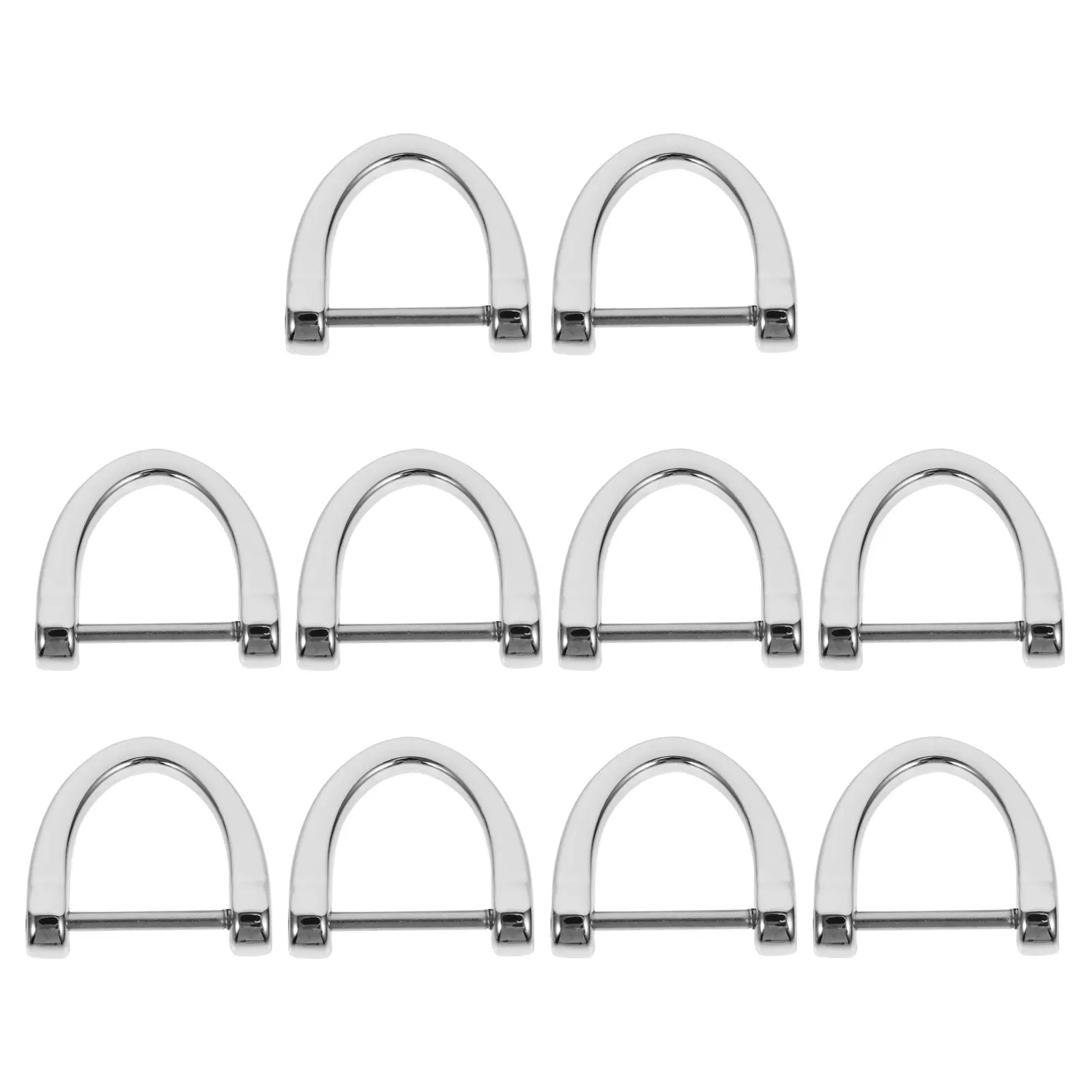 10Pcs D-Shaped Rings Heavy Duty Bag Belt Buckle Connectors for Suitcase Crossbody Strap Repair Craft Projects -Shaped Rings
10Pcs D-Shaped Rings Heavy Duty Bag Belt Buckle Connectors for Suitcase Crossbody Strap Repair Craft Projects -Shaped Rings