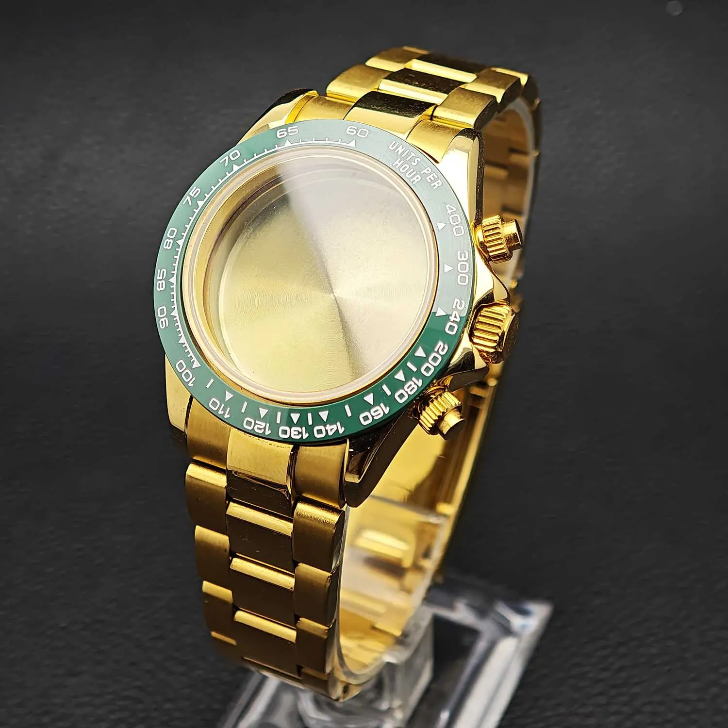39.3mm Men's Watch Steel Case Silvery/Gold/Rose gold/Black VK63 Movement Watch Accessories Fits 20mm Strap Watch case
39.3mm Men's Watch Steel Case Silvery/Gold/Rose gold/Black VK63 Movement Watch Accessories Fits 20mm Strap Watch case
