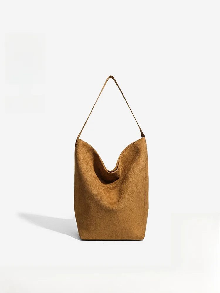 Polaiya Autumn Winter Vintage Faux Leather Bucket Bag Women's Lazy Style Single Shoulder Bag Large Capacity Tote Bag
Polaiya Autumn Winter Vintage Faux Leather Bucket Bag Women's Lazy Style Single Shoulder Bag Large Capacity Tote Bag
