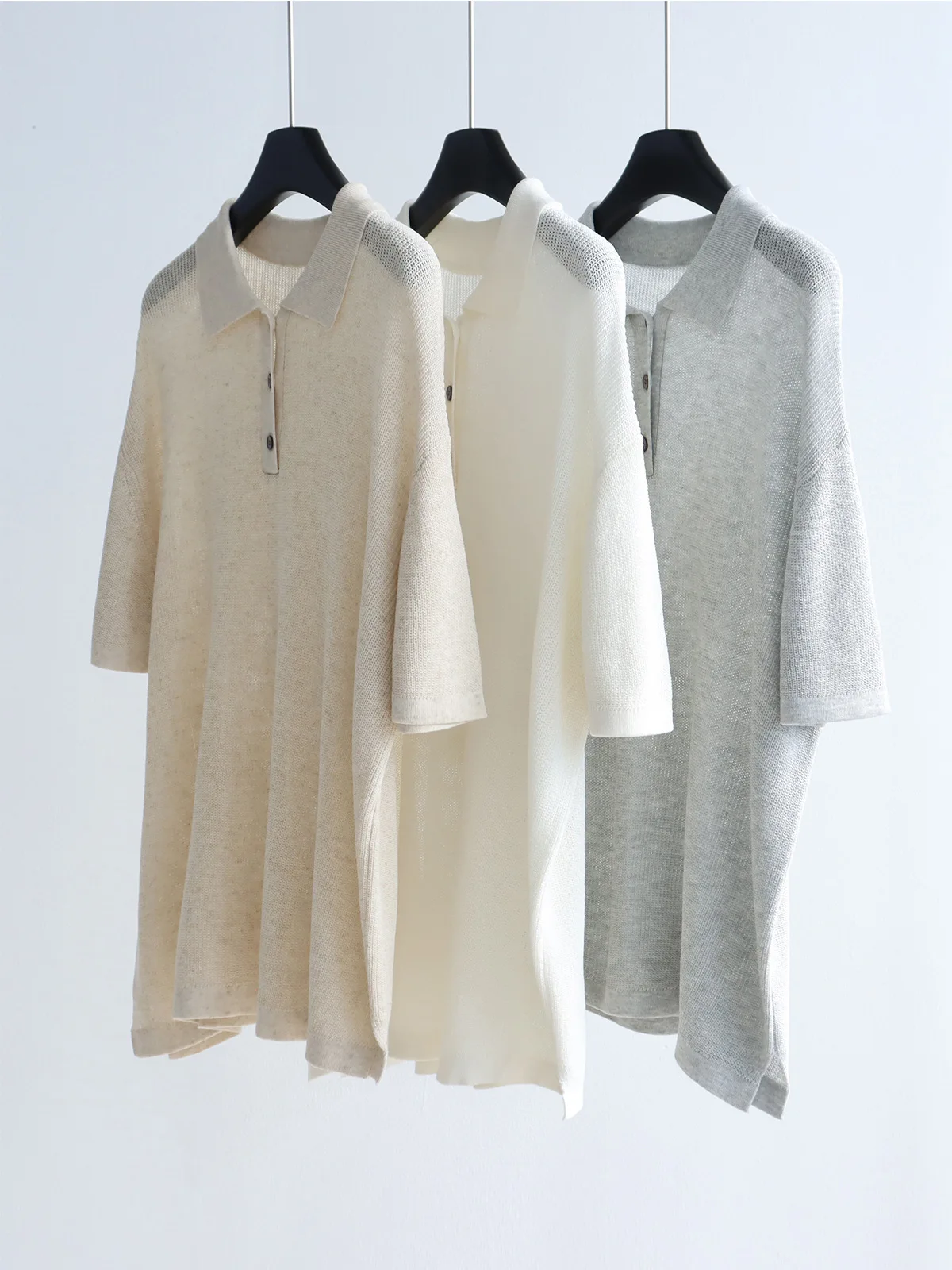 Dave&di Knitted Sweater Loose Mid Length Silhouette Lapel Top 26 Spring Summer New
Dave&di Knitted Sweater Loose Mid Length Silhouette Lapel Top 26 Spring Summer New