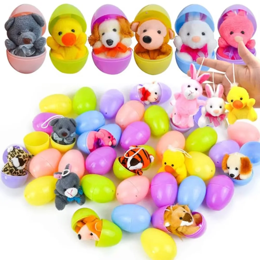 12/24Pcs New Mini Prefilled Easter Eggs Easter Gifts Filled Easter Eggs with Animal Colorful Easter Surprise Eggs
12/24Pcs New Mini Prefilled Easter Eggs Easter Gifts Filled Easter Eggs with Animal Colorful Easter Surprise Eggs