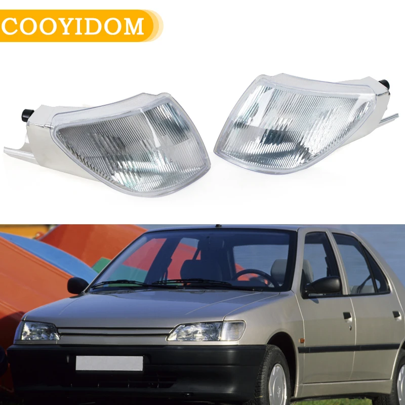 Headlamp With Bulb Front Corner Light Indicator For PEUGEOT 306 1993 1994 1995-1997 Wide Light Turn Signal lamp 630323 630324
Headlamp With Bulb Front Corner Light Indicator For PEUGEOT 306 1993 1994 1995-1997 Wide Light Turn Signal lamp 630323 630324