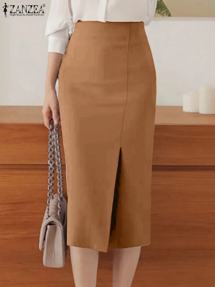Autumn OL Skirts ZANZEA Women Fashion Party Vestidos Elegant High Waist Pencil Skirt Faldas Saia Femme Casual Jupe Holiday Robe
Autumn OL Skirts ZANZEA Women Fashion Party Vestidos Elegant High Waist Pencil Skirt Faldas Saia Femme Casual Jupe Holiday Robe