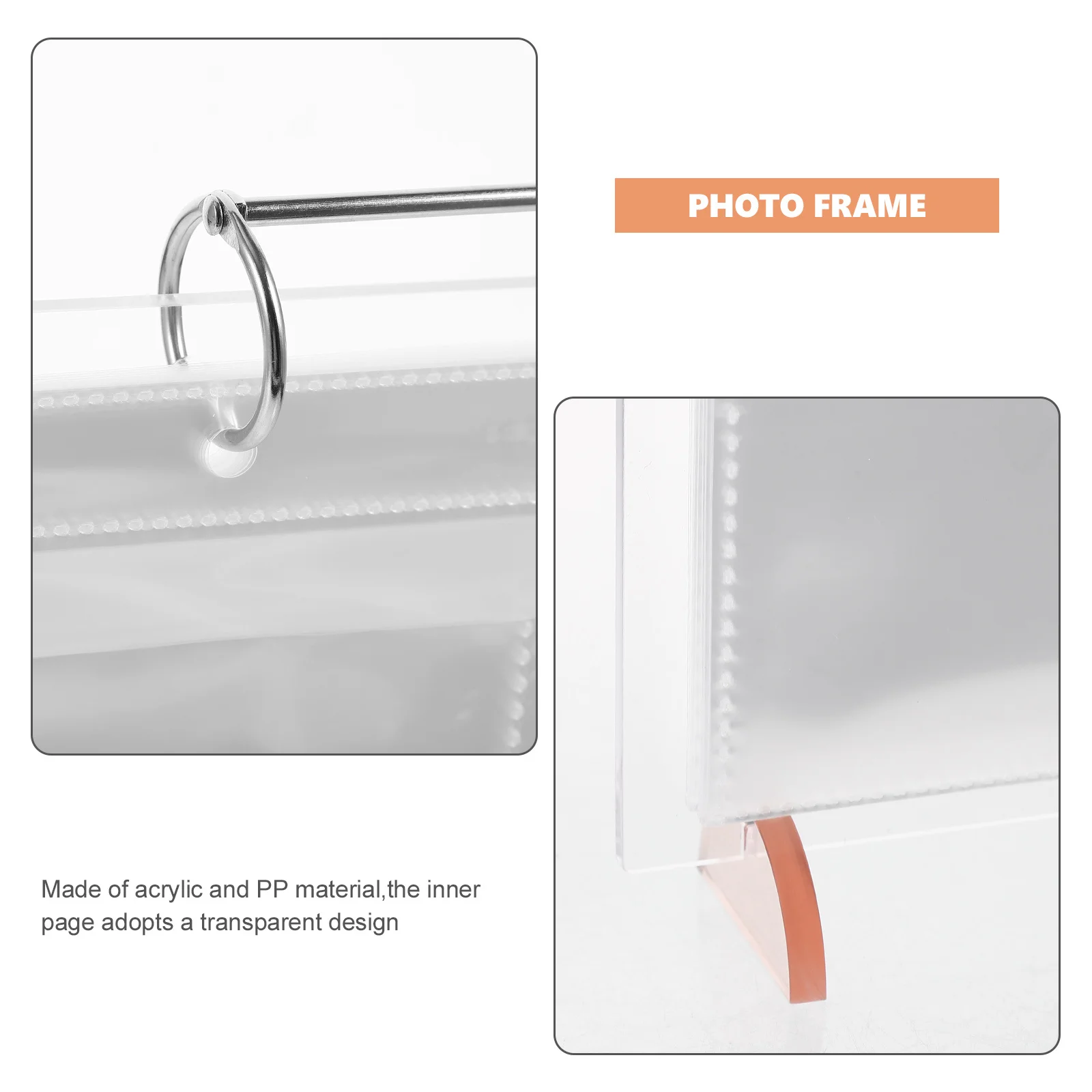 Loose-Leaf Desktop Calendar Stand Transparent Photo Album Display Holder Table Menu Sign Message Rack Acrylic Frame
Loose-Leaf Desktop Calendar Stand Transparent Photo Album Display Holder Table Menu Sign Message Rack Acrylic Frame