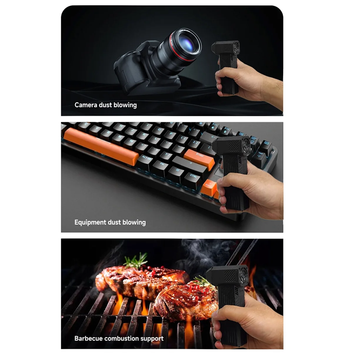 A14G-X3 MINI Turbo Jet Fan 130000RPM Wind Speed 52M/S Brushless Motor Handheld Duct Fan High-Performance Electric Blower
A14G-X3 MINI Turbo Jet Fan 130000RPM Wind Speed 52M/S Brushless Motor Handheld Duct Fan High-Performance Electric Blower